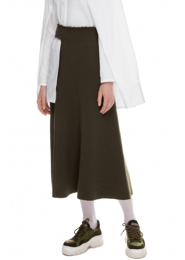 фотография Pants & skirts Трикотажна Спідниця Зі Щілиною 5