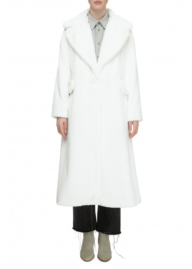 фотография Outlet Faux Fur Coat 0
