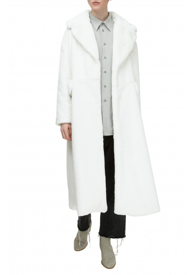 фотография Outlet Faux Fur Coat 5