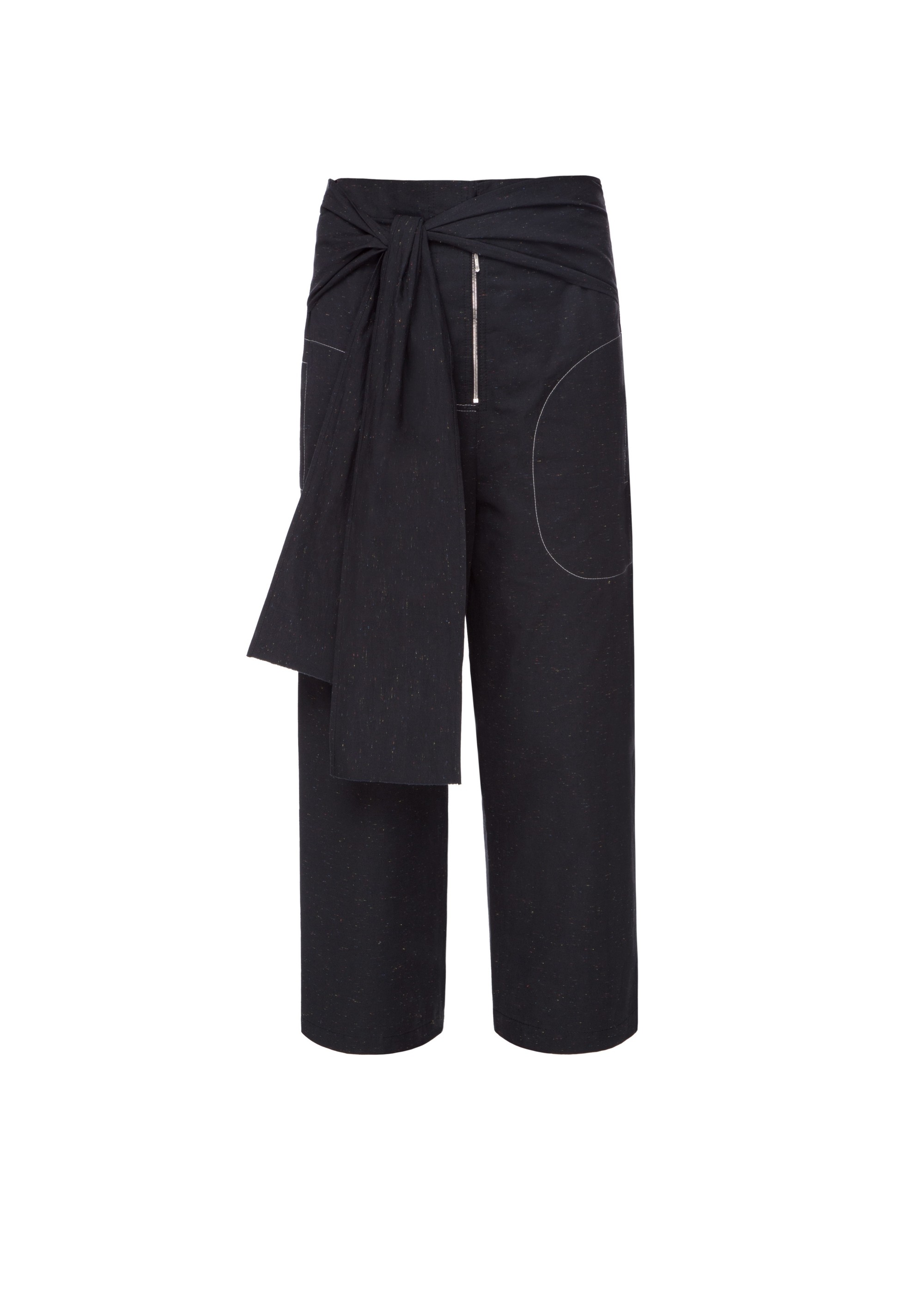 Trousers with waistband