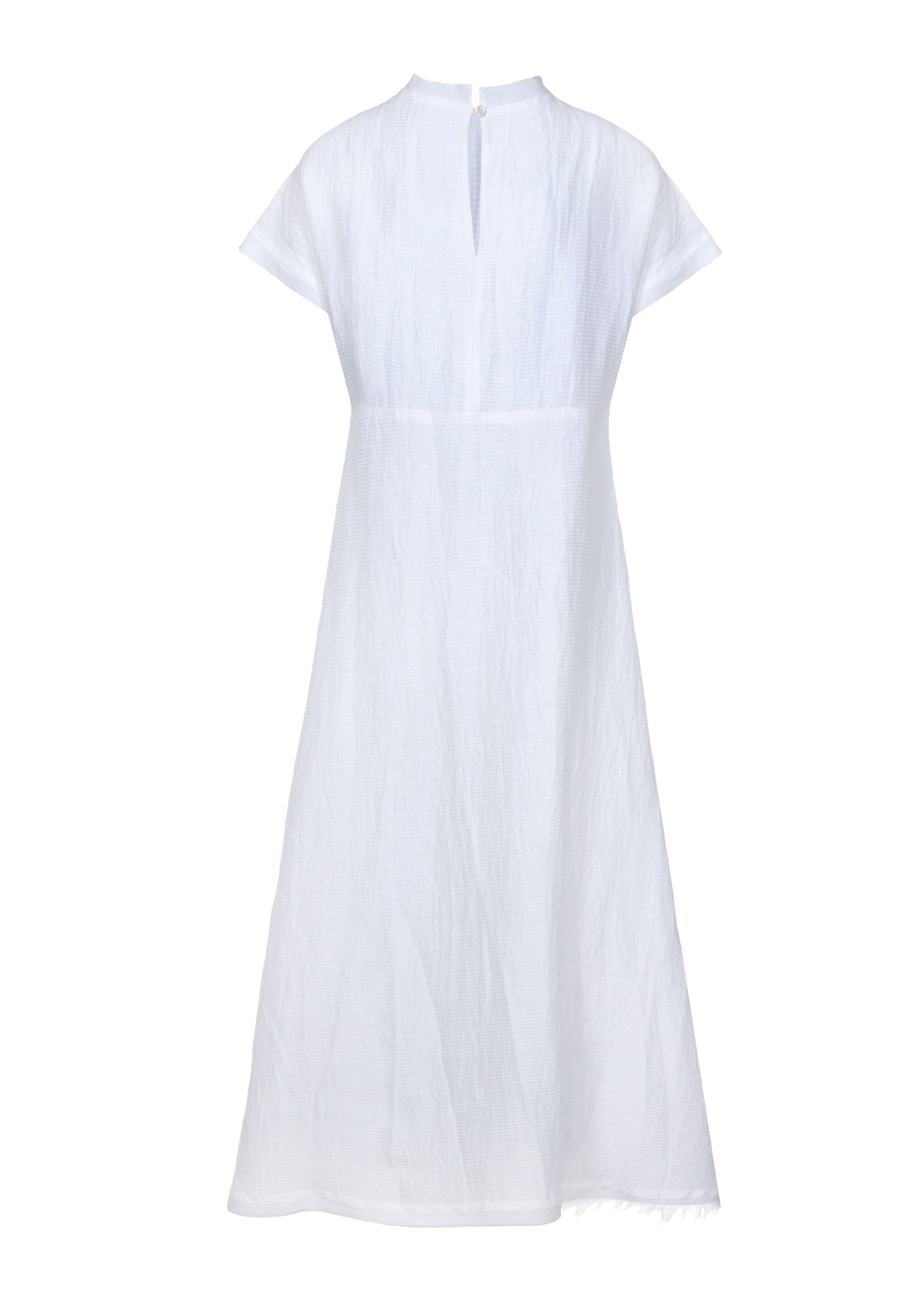 White Silk Dress