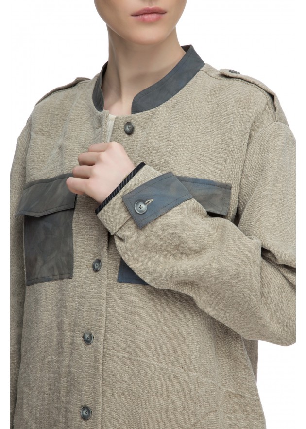 фотография Outlet Linen Jacket 4
