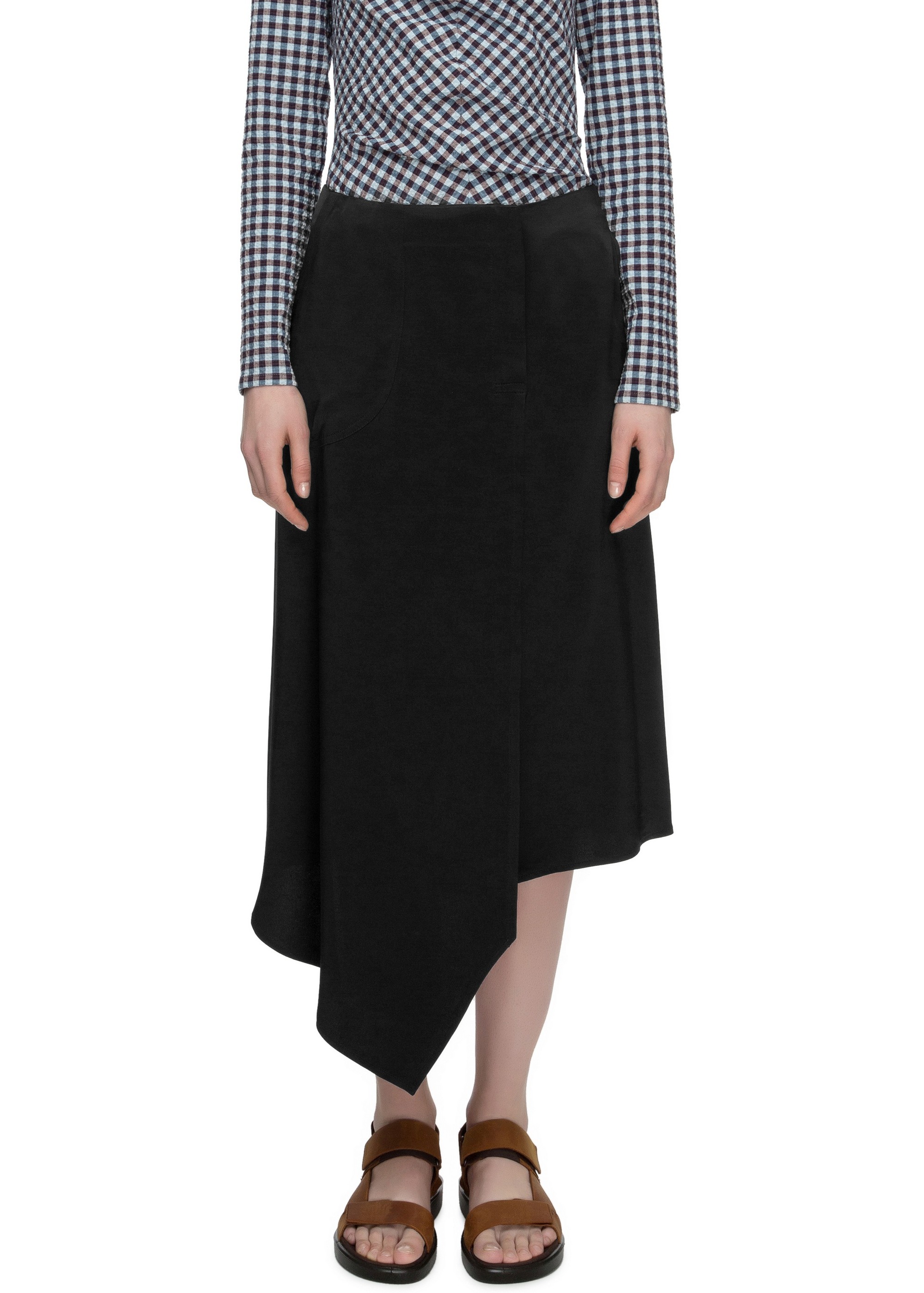 Organic Cotton Skirt with Fringe