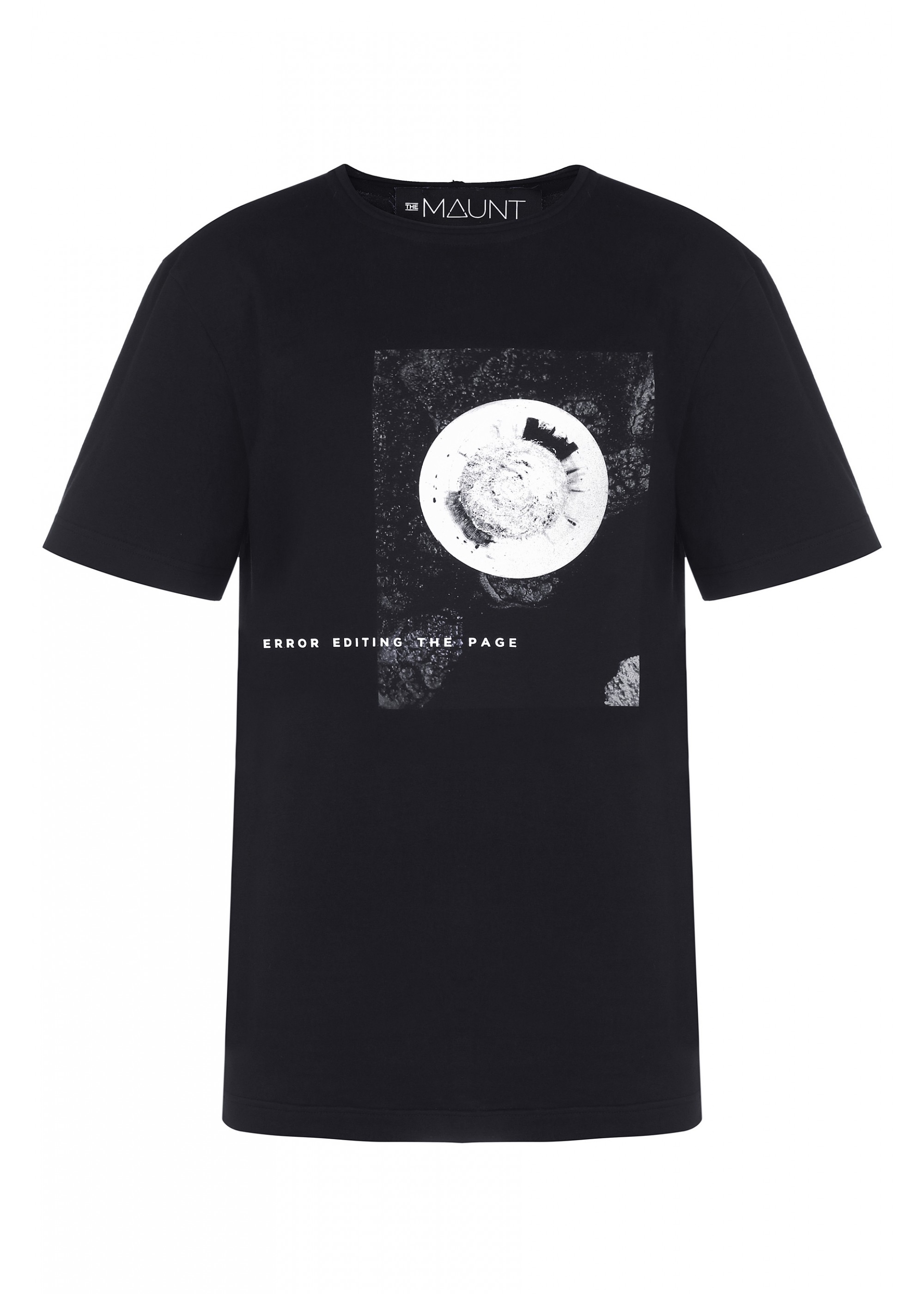 Black T-Shirt "Error Editing The Page"