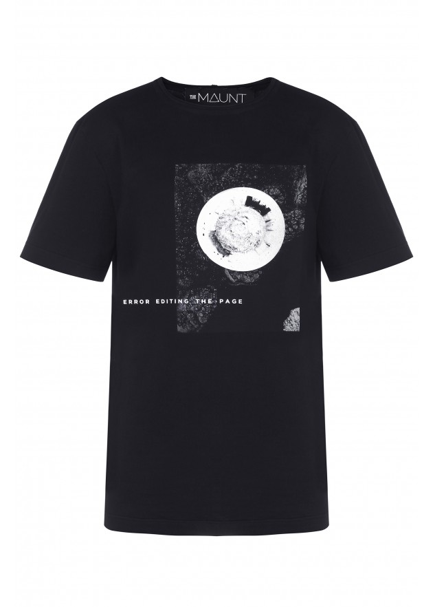 фотография The Maunt Black T-Shirt "Error Editing The Page" 0