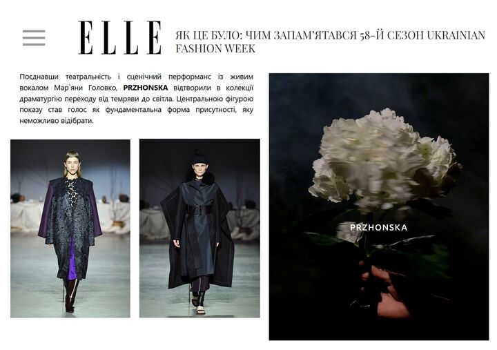 How it was: what was memorable about the 58th season of Ukrainian Fashion Week